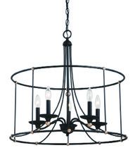  1047-677 - 5 LIGHT CHANDELIER