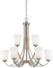 Minka 4969-84 - Overland Park - 2 Tier 9 Light Chandelier