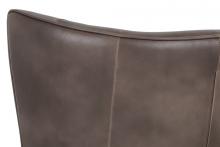  101965 - LUTHER LOUNGE CHAIR - HAVANA DARK BROWN