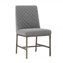  102249 - LEIGHLAND DINING CHAIR - DARK GREY