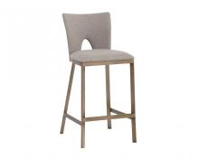  103162 - REID COUNTER STOOL - BISCOTTI BROWN