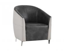  103507 - BRONTE LOUNGE CHAIR - PICCOLO DOVE / OVERCAST GREY