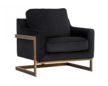  104983 - KALMIN LOUNGE CHAIR - ABBINGTON BLACK