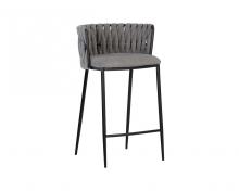  106730 - SARAI COUNTER STOOL - BELFAST KOALA GREY