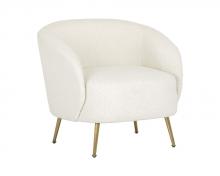  107571 - CLEA LOUNGE CHAIR - ALTRO WHITE