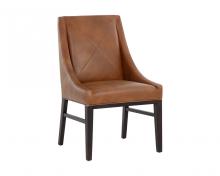  107766 - ZION DINING CHAIR - TOBACCO TAN