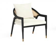  108715 - KIRSTEN LOUNGE CHAIR - LINOSO IVORY