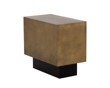Sunpan 109023 - Blakely Side Table - Antique Brass