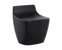  109276 - LEDGER STOOL - BLACK