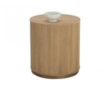  110775 - KALLA SIDE TABLE - RUSTIC OAK