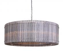  107930 - KORE CHANDELIER - LARGE - NICKEL - SMOKE GREY