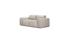 Mobital LOV-BOON-TAUP-LEATH - BOONE      Loveseat Studio Taupe Full Natural Grain Semi Aniline Leather