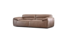 Mobital SOF-OSTA-CABR-LEATH - OSTA      Sofa Cacao Brown Sauvage Leather