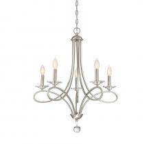  M10028BN - 5-Light Chandelier in Brushed Nickel