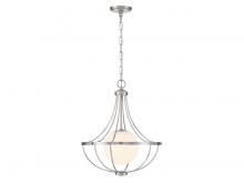  M7047BN - 1-Light Pendant in Brushed Nickel