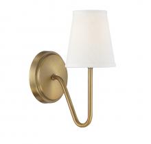  M90054NB - 1-Light Wall Sconce in Natural Brass