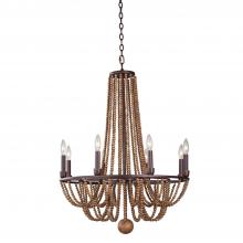  505271RM - Beechwood 8 Light Chandelier