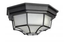  67920BK - Crown Hill LED E26-Outdoor Flush Mount