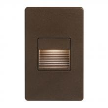  DLEDW-200-BZ - Bronze Rectangle In/Outdoor 3W Wall