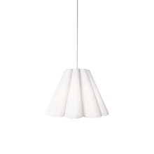  KEN-S-790 - 1LT Kendra Pendant JTone Wht,Small Polished Chrome