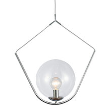  ORN-241P-PC - 1LT Incandescent Pendant Polished Chrome