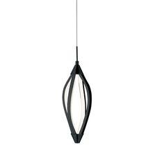  SEL-6P-MB - 15W Pendant, MB w/ WH Acrylic Diffuser