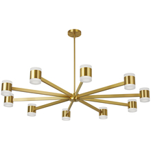  WLS-48140LEDC-AGB - 140W Chandelier, AGB w/ FR Acrylic Diff