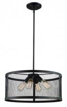  10384 ROB - 4LT PENDANT-DRUM-INDUSTRIAL ME