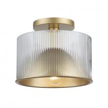  16242 AG - 2 - Light Quartz Serenade Semi-Flush Mount