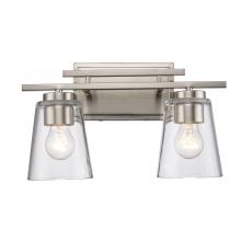  22492 BN - Iris Vanity Lighting Brushed Nickel