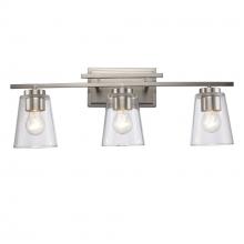  22493 BN - Iris Vanity Lighting Brushed Nickel