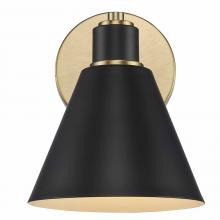  22591 AG-BK - Wall Sconces Antique Gold/Black