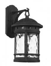  40370 BK - 1 Light Wall Lantern - SMALL