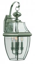  4330 BN - 3 LIGHT LARGE CARRIAGE LANTERN