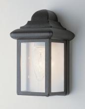  44835 BG - Vista 1-Light,Clear Glass Sides with Metal Pagoda Top, Pocket Wall Lantern