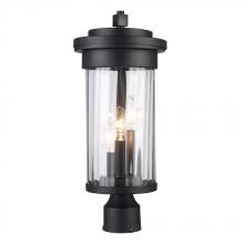  51413 BK - Carmel Post Lanterns Black