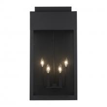  51523 BK - Marley Outdoor Wall Lights Black