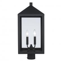  51535 BK - Tempest Post Lantern Black