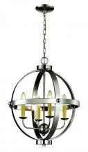  70594 PC - 4LT CHANDELIER-RUSTIC AXEL ORB