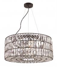  71004 ROB - 4 Lt Chandelier Adeline Crys-Rob