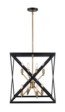  71058 ROB/AB - Ackerman 19.5" Pendant Style Open Box Chandelier