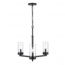  71735-3 BK - Meadowlark Chandeliers Black