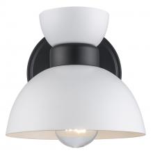  71851 WH-BK - Wall Sconces White/Black