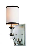  7971 BN - 1LT WALL SCONCE-W/SHADES-(LDW-