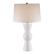  RTL-9176 WH - Romola Geometric 1 - Light Table Lamp