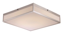  LED-30067 PC - LED FLUSH SQ WHITE ACRY LRG-PC