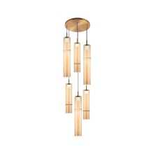 Matteo C30606MBSM - Bambu Matte Black Pendant