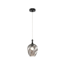 Matteo C30903MBSM - Eesha Matte Black Pendant