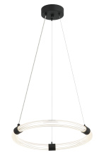 Matteo C34816MB - Inkara Matte Black Pendant