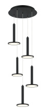 Matteo C37705MB - Extraterrestrial Matte Black Pendant